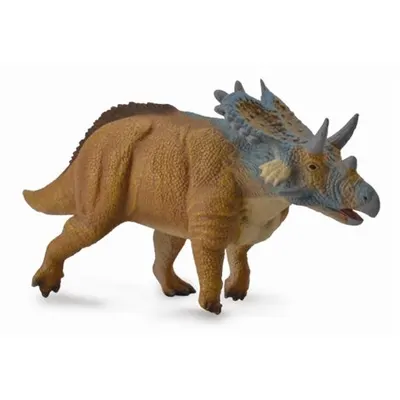 Figurina pictata manual dinozaur Mercuriceratops