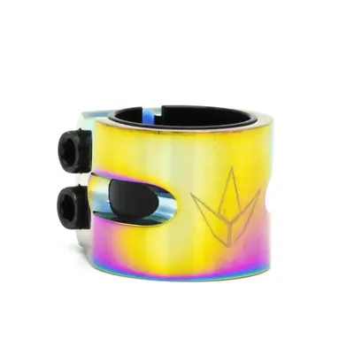 Colier de strangulare - Clamp 2 Țuruburi Twin Slit - Oil Slick - Blunt Scooters