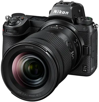 Aparat photo fără oglindă Nikon - Z6 II, Nikkor Z 24-120 mm, f/4S, negru