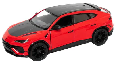 Mașinuță metalică Kinsmart - Lamborghini Urus Performante, 1:36, roșu