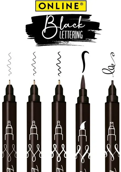 Set linere Online - 5 bucati, in cutie de carton