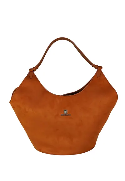 Geanta shopper cu etui Marina - Portocaliu stins