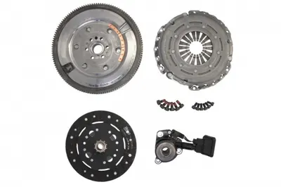 Set ambreiaj cu volanta (cu kit de suruburi; cu cilindru receptor de ambreiaj central; Cu placa de presiune ambreiaj; cu disc de ambreiaj; Cu kit de suruburi de blocare, 235mm) potrivit CITROEN C4 GRA