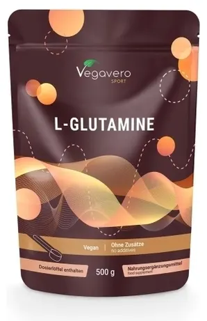 L-Glutamine, 500 g, Vegavero