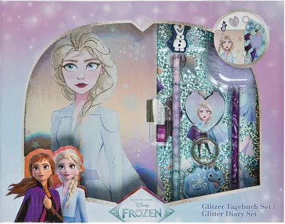 Jurnal secret GIM Frozen - Cu accesorii, 6 piese