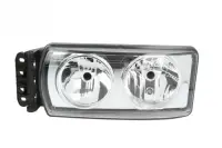 Far stanga (H7 W5W, manual, cu motor) potrivit IVECO EUROCARGO I-III, STRALIS I, TRAKKER I 02.02