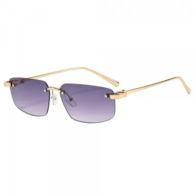Ochelari De Soare Unisex Techsuit S098, Aurii Mov
