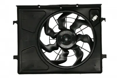Ventilator radiator (cu carcasa) potrivit HYUNDAI ELANTRA IV, I30 1.4-2.0 06.06-06.12