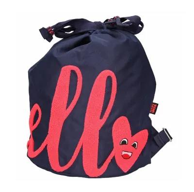 Rucsac Top Model Hello Albastru 36x17x26 cm