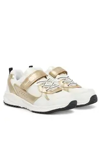Pantofi copii - piele naturala - alb - velcro