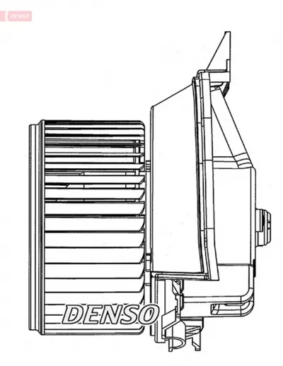 Ventilator Habitaclu Potrivit Abarth Grande Punto, Punto, Punto Evo; Citroen Nemo, Nemo Minivan; Fiat Fiorino Minivan, Grande Punto, Punto, Punto Evo, Qubo; Opel Adam, Corsa D 0.9-1.9d 06.05