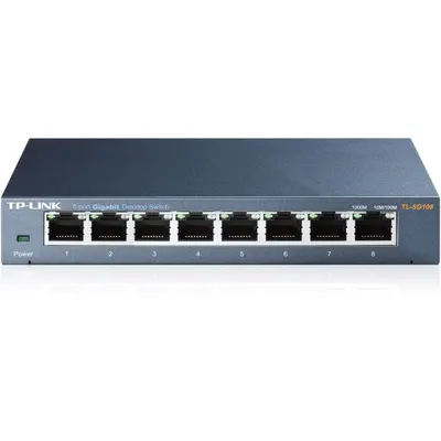 Tpl Sw 8p-Gb Unmngd Desk Metal Tp-Link Tl-Sg108
