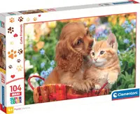 Puzzle pentru copii Clementoni din 104 piese - Prieteni dulci