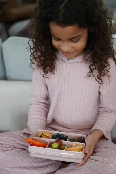Cutie snack cu 6 compartimente Melii unicorn