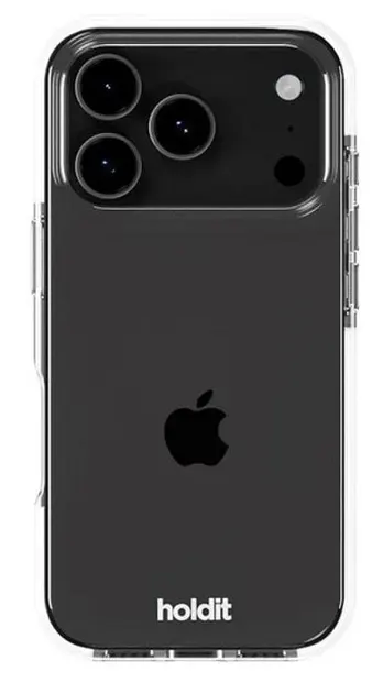 Husă Holdit - Seethru, iPhone 17 Pro Max, transparent