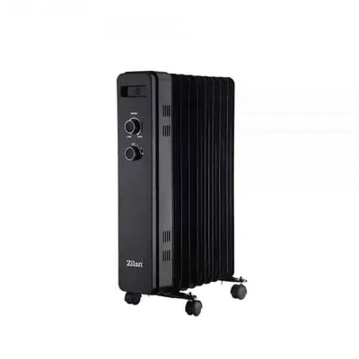 Calorifer electric cu 9 elementi, putere 2000W, termostat reglabil ZILAN / ZLN8443 Engros