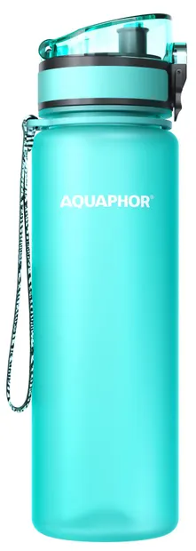 Sticlă de apă filtrantă Aquaphor - City, Filter, 0.5 l, Mint