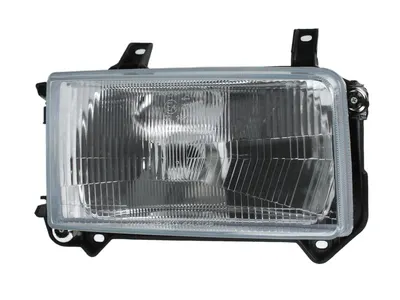 Far fata Dreapta (H4, manual, fara motoras, culoare insert: cromat) potrivit VW TRANSPORTER T4