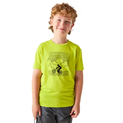 Tricou Drumeții În Natură Dare 2B Amuse III Mountain Bike Copii