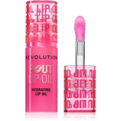 Revolution Pout Lip ulei pentru buze cu efect de hidratare culoare Raspberry Pink 3 ml