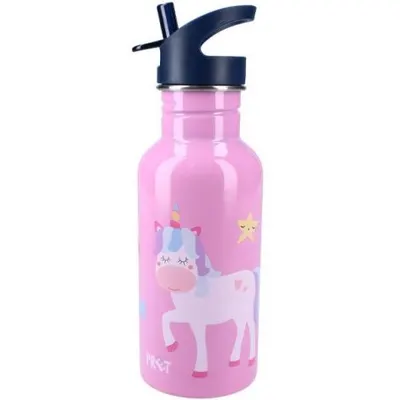 Bidon de baut Prêt Drink up! Pink din inox, Vadobag, 500 ml