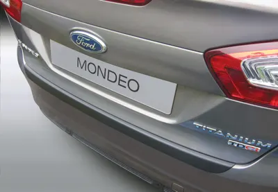 Protectie Bara Spate Compatibila Ford Mondeo Mk4 Facelift 2010-2013 Sedan (Negru)