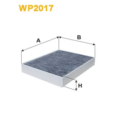 Filtru, aer habitaclu WIX FILTERS WP2017