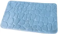 Covoraș de baie Inter Ceramic - Coral fleece, 50 x 70 cm, albastru deschis