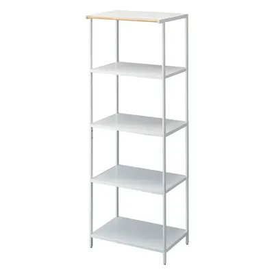 Etajeră alb mat din oțel 60x170x46,5 cm Tower – YAMAZAKI