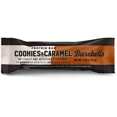 Baton Proteic cu Aroma de Biscuiti si Caramel fara Zahar Adaugat 55g