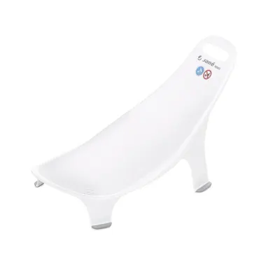 Suport pentru baie ergonomic, Jane, Nemo, De la nastere, Cu maner, Conform cu standardul european de siguranta EN 17022:2018, White