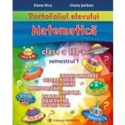 Portofoliul elevului pentru clasa a 3-a. Semestrul 1
