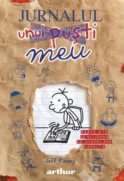 Jurnalul meu. Jurnalul unui puşti - Hardcover - Jeff Kinney