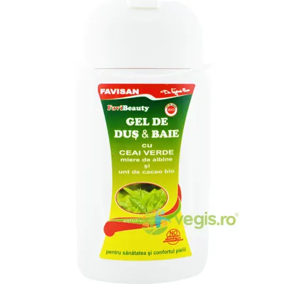 Gel de Dus si Baie cu Ceai Verde Favibeauty 300ml