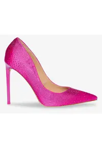Pantofi stiletto cu strasuri -