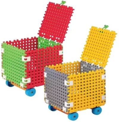 Cub pentru joacă și depozitare jucării Marioinex - QB