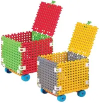 Cub pentru joacă și depozitare jucării Marioinex - QB