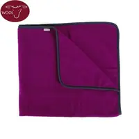 Paturica din lana merinos organica wool fleece 90x70 cm Iobio Viola