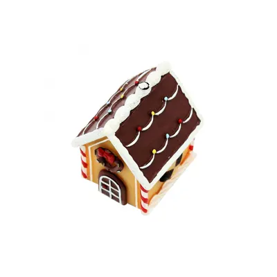 Lumânare decorativă - "Căsuță mare, din turtă dulce, decorată"
