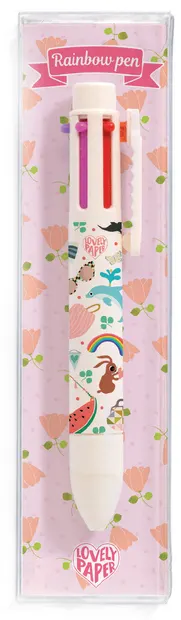Pix multicolor Djeco Rainbow - Tinou, 6 culori