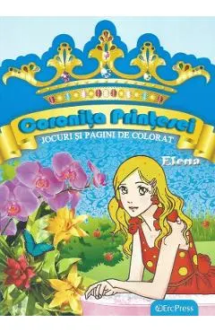 Coronita printesei Elena. Jocuri si pagini de colorat