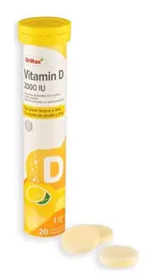 Dr. Max Vitamina D 2000IU, 20 comprimate efervescente