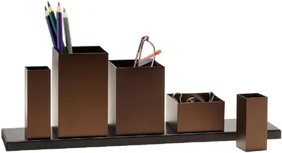 Organizator de birou Philippi - Theo, 37 cm, 6 părți