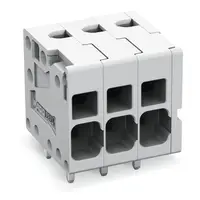 PCB terminal block; 4 mm²; Pin spacing 5 mm; 5-pole; Push-in CAGE CLAMP®; 4,00 mm²; black