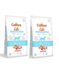 CALIBRA Dog Life Junior Medium Breed Chicken hrana uscata pentru caini juniori de talie medie 24 kg (2 x 12 kg)