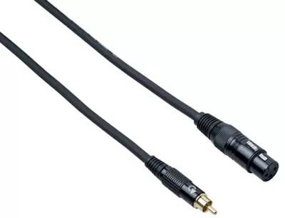 Cablu Bespeco - EAXFR150, RCA/RCA, 1,5 m, negru
