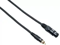 Cablu Bespeco - EAXFR150, RCA/RCA, 1,5 m, negru