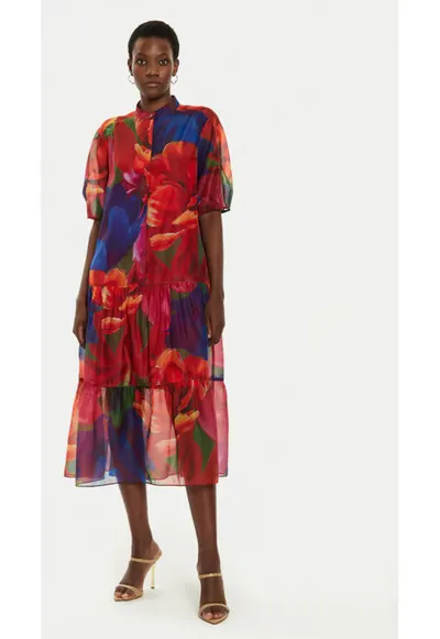 Rochie dama - 304732973 - Poliester - Multicolor - Multicolor