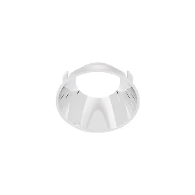 Spot WALL WASHER Bright Silver Plastic Cover Fixed Anti Glare Cover