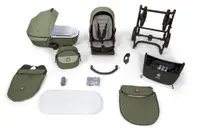 Carucior 2 in 1 Tutis Uno 5+ Marine 160 sezut reversibil, spatar reglabil, roti cu blocare, bara detasabila, accesorii incluse